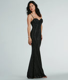 Turn heads at Prom 2025 in this black prom dress, where statement-making details meet the iconic style of the Emersyn Sweetheart Rhinestone Slim Formal Dress .