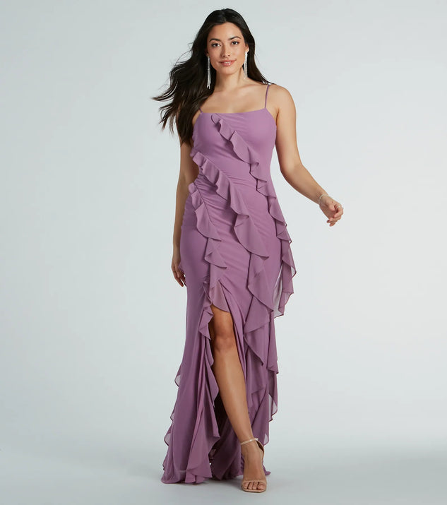 スカート Sophia frill set dress ANDMARY】Sophia frill set dress