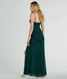 Revamp your 2025 wardrobe with this chic addition, the Daleyza Bustier Slit Glitter Mermaid Formal Dress in hunter green, perfect for elevating your style in the new year.
