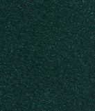 Make a bold statement in the Tamara Off-The-Shoulder Mermaid Glitter Formal Dress in hunter green, the perfect green dress for weddings, cocktail hours, nights out, and/or seasonal celebrations.