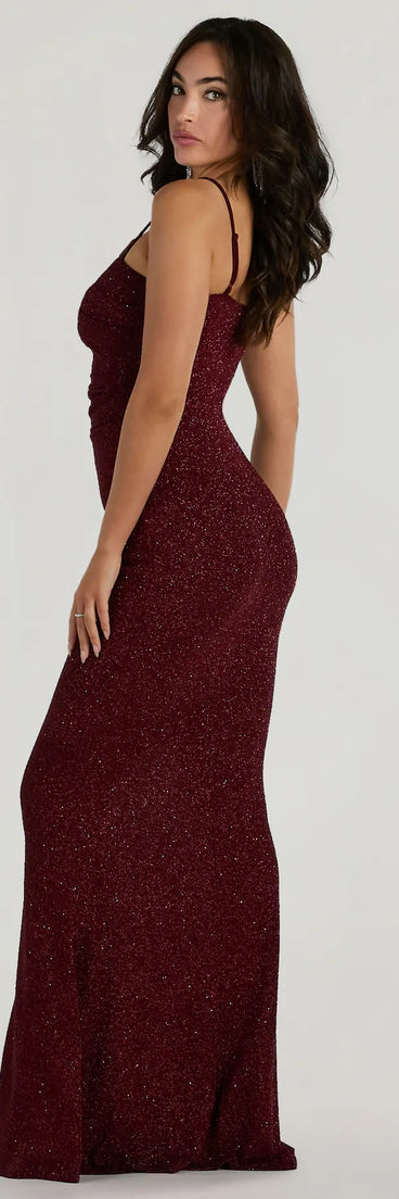Wendy Sleeveless Mermaid Glitter Formal Dress | Windsor Wendy Sleeveless Mermaid Glitter Formal Dress | Windsor