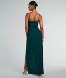 Feel instantly put-together in the Christie Sleeveless Slim Crepe Formal Dress in hunter green, a summer wedding guest dress designed for confident style and all-out celebration.
