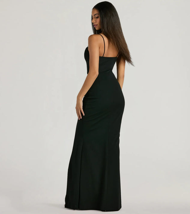 Carol Sleeveless Slit Mermaid Formal Dress | Windsor