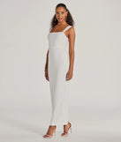 Revamp your 2025 wardrobe with this chic addition, the Monae Sleeveless Slim Long Crepe Formal Dress in white, perfect for elevating your style in the new year.