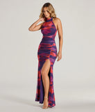 Whether it's the color or silhouette of the Jenny Halter Mermaid Tie-Dye Mesh Formal Dress, this bridesmaid dress is a gorgeous pick for a maid-of-honor or to create a bridal party look ready to celebrate!