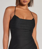 Revamp your 2025 wardrobe with this chic addition, the Hadlee Sweetheart Halter Mermaid Mesh Formal Dress in black, perfect for elevating your style in the new year.