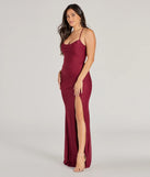 Feel instantly put-together in the Hadlee Sweetheart Halter Mermaid Mesh Formal Dress in wine, a summer wedding guest dress designed for confident style and all-out celebration.
