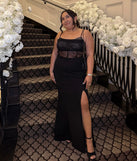Josette Sleeveless Corset Lace Mermaid Dress