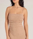 Step into Prom 2025 in a mauve prom dress, where unique Windsor accents and the standout Wendy Sleeveless Mermaid Glitter Formal Dress style come together.