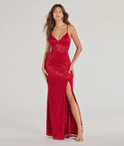 Turn heads at Prom 2025 in this red prom dress, where statement-making details meet the iconic style of the Teresa Lace Up Corset Mermaid Lace Formal Dress .