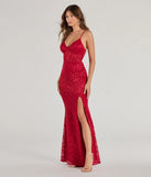Whether it's the color or silhouette of the Teresa Lace Up Corset Mermaid Lace Formal Dress, this red bridesmaid dress is a gorgeous pick for a maid-of-honor or to create a bridal party look ready to celebrate!