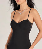 Step into Prom 2025 in a black prom dress, where unique Windsor accents and the standout Emmaline Lace Trim Cutout Crepe Mermaid Dress style come together.