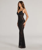Whether it's the color or silhouette of the Kiana Rhinestone Sheer Mesh Mermaid Dress, this black bridesmaid dress is a gorgeous pick for a maid-of-honor or to create a bridal party look ready to celebrate!