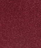 Make a bold statement in the Tricia V-Neck Open Back Mermaid Glitter Formal Dress in wine, the perfect spring dress for weddings, cocktail hours, nights out, and/or seasonal celebrations.
