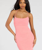 The Molly Lace-Up Mermaid Glitter Formal Dress in luxe coral fabric, a stunning prom dress with statement details designed to make a bold impression at Prom 2025.