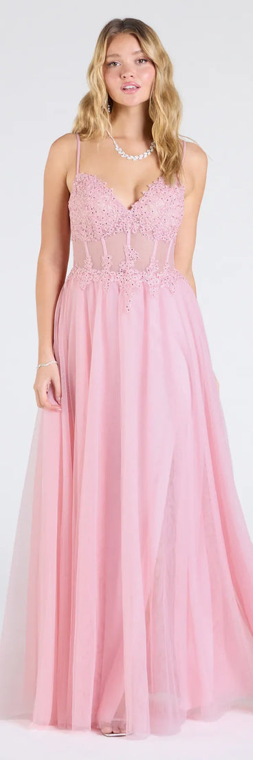 Make the big day unforgettable with the Fatima V-Neck Embroidered A-Line Tulle Dress, a gorgeous pink bridesmaid dress that balances elegance and affordability.