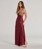 Whether it's the color or silhouette of the Deirdre Satin and Lace Sleeveless Mermaid Dress, this burgundy bridesmaid dress is a gorgeous pick for a maid-of-honor or to create a bridal party look ready to celebrate!