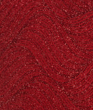Step into Prom 2025 in a red prom dress, where unique Windsor accents and the standout Gretchen Halter Slit Slim Glitter Formal Dress style come together.