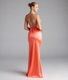Lucille Formal Satin Mermaid Dress