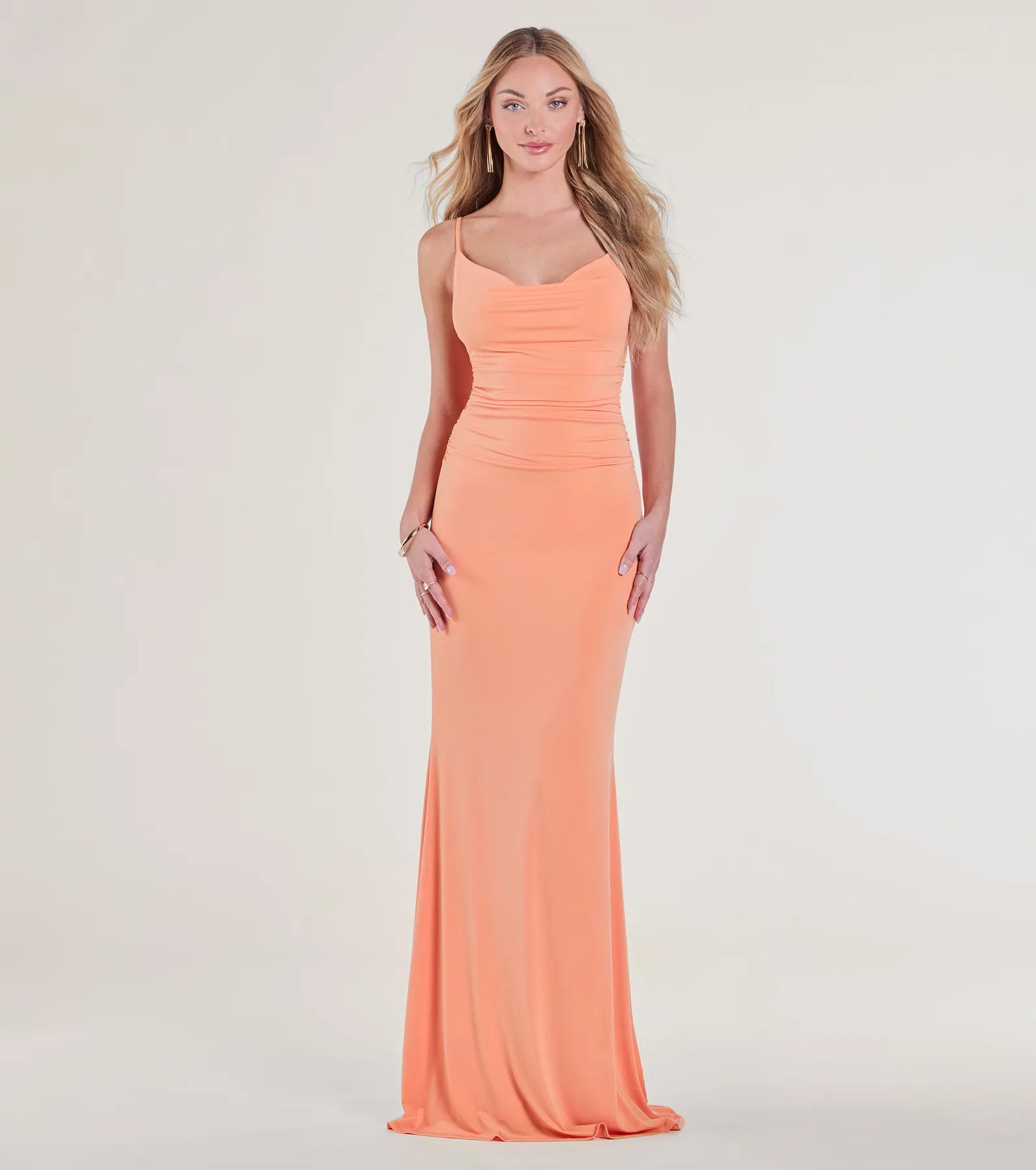 Jimena | Mermaid Spaghetti Straps Dark Green Long Prom Dress
