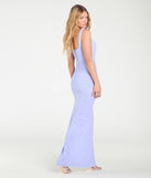 Step into the Prom 2025 dance in the Layne Square Neck Slim Mesh Formal Dress in light blue, a stunning blue prom dress designed to complement any theme with its timeless allure and statement-making style.