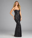 Jessie Sweetheart Mermaid Sequin Formal Dress