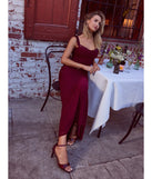Step into Prom 2025 in a burgundy prom dress, where unique Windsor accents and the standout Morgana Lace-Up Ruched Mermaid Dress style come together.