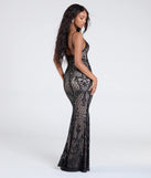 The Dakota Mermaid Sequin Formal Dress is a show-stopping black prom dress, offering a sleek, slimming silhouette that enhances your natural beauty for an unforgettable night.