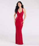 Make a statement in the Vanessa Open Back Mermaid Sequin Formal Dress, a bold red prom dress designed to exude confidence, elegance, and a striking prom-night look.