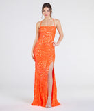 Make the big day unforgettable with the Lottie Sequin Lace-Up Mermaid Dress, a gorgeous orange bridesmaid dress that balances elegance and affordability.
