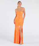 Make a bold statement in the Ashleigh Lace-Up Corset Sequin Formal Dress in neon, the perfect summer dress for weddings, cocktail hours, nights out, and/or seasonal celebrations.