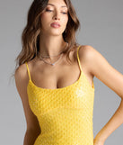 Turn heads at Prom 2025 in this yellow prom dress, where statement-making details meet the iconic style of the Amal Open Back Mermaid Bead Sequin Formal Dress.
