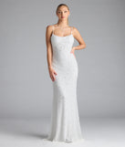 Step into milestone moments with the Amara Corset Mermaid Sequin Formal Dress, a standout in white dresses perfect for birdal showers, Easter celebrations, and 2025 grad looks.