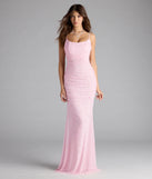 Camilla Mermaid Rhinestone Pearl Formal Dress