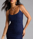 Camilla Mermaid Rhinestone Pearl Formal Dress
