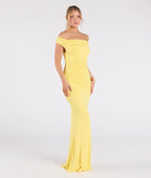 Make a bold statement in the Teagan Sleeveless Cowl Neck Slim Formal Dress in yellow, the perfect spring dress for weddings, cocktail hours, nights out, and/or seasonal celebrations.
