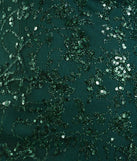 The Amanza Corset Slit Mermaid Tulle Formal Dress in hunter is a stunning green prom dress designed to capture attention with its fresh or bold color and effortlessly stylish silhouette.
