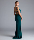 Turn heads at Prom 2025 in this hunter green prom dress, where statement-making details meet the iconic style of the Edna Open Back Mermaid Formal Dress.