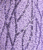 Turn heads at Prom 2025 in this lavender prom dress, where statement-making details meet the iconic style of the Meghan Lace-Up Corset Sequin Bead Formal Dress.