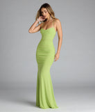 Turn heads at Prom 2025 in this lime green prom dress, where statement-making details meet the iconic style of the Jae Formal Mesh Ruched Mermaid Long Dress.
