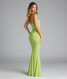 Turn heads at Prom 2025 in this lime green prom dress, where statement-making details meet the iconic style of the Jae Formal Mesh Ruched Mermaid Long Dress.