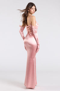 windsor kaleigh off shoulder dress Kayley Off-The-Shoulder Midi Formal Dress