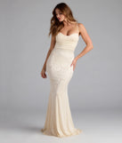 Haisley Open Back Floral Lace Mermaid Dress