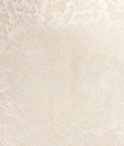 Haisley Open Back Floral Lace Mermaid Dress