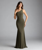 Willow One-Shoulder Mermaid Formal Dress