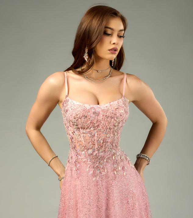 Gloria Lace-Up Corset A-Line Ball Gown | Windsor Gloria Lace-Up Corset A-Line Ball Gown | Windsor