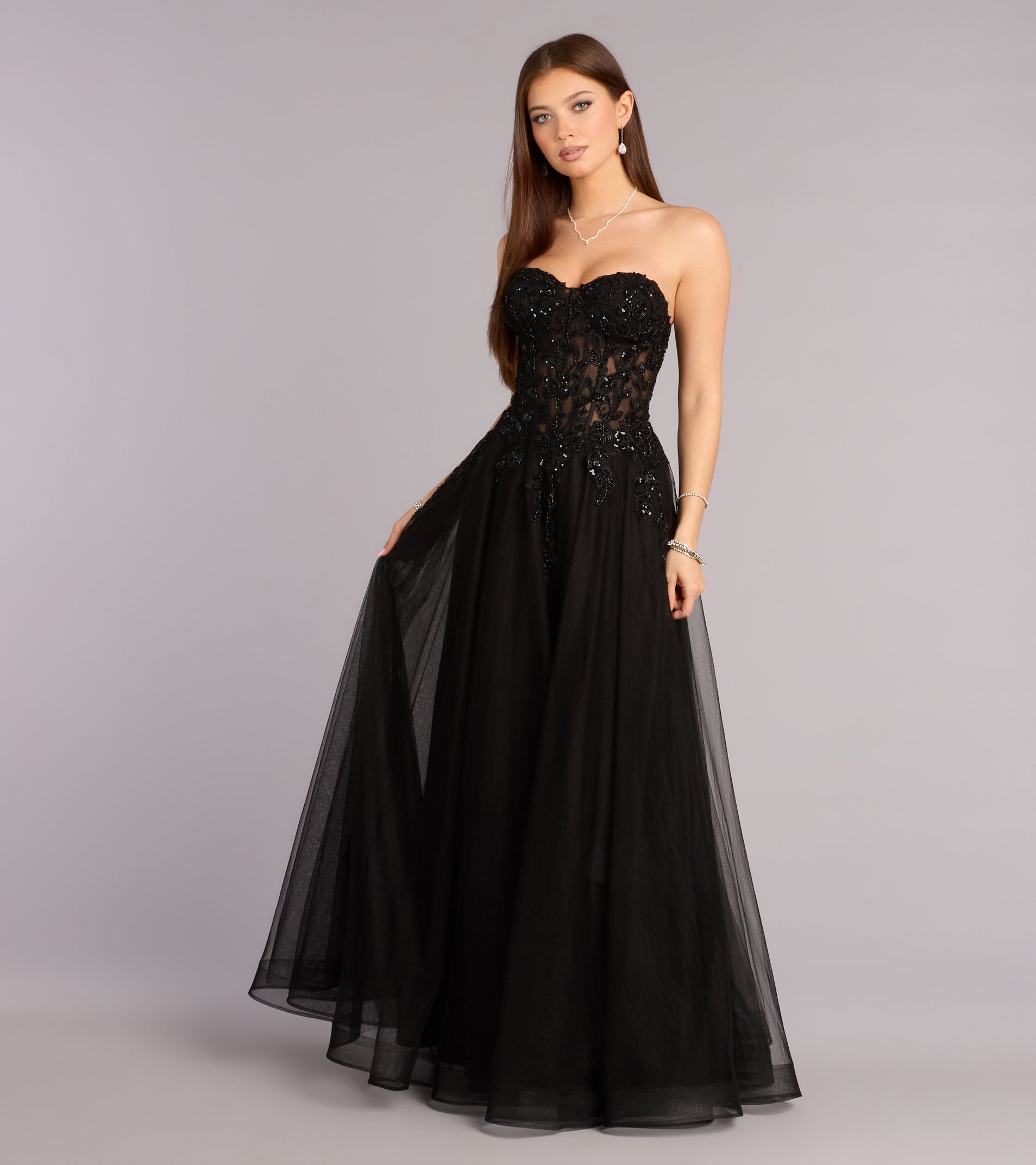 Kennedy Tulle A-Line Ball Gown | Windsor