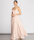 Sabrina Metallic Mesh Ball Gown