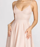 Sabrina Metallic Mesh Ball Gown