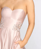 Nikita Strapless Sweetheart Ball Gown